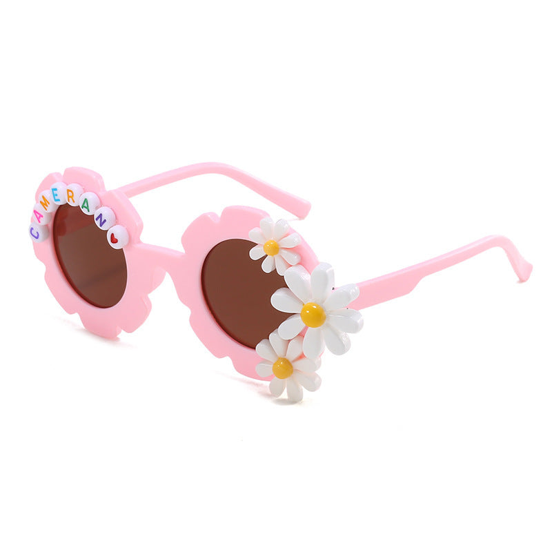 PC al por mayor 2023 Gafas de sol de New Flower Kids